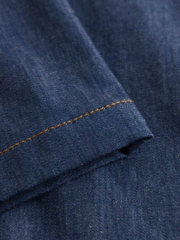 Mademoiselle YéYé Schwingender Jeansrock aus Bio-Baumwolle Wochenangebot