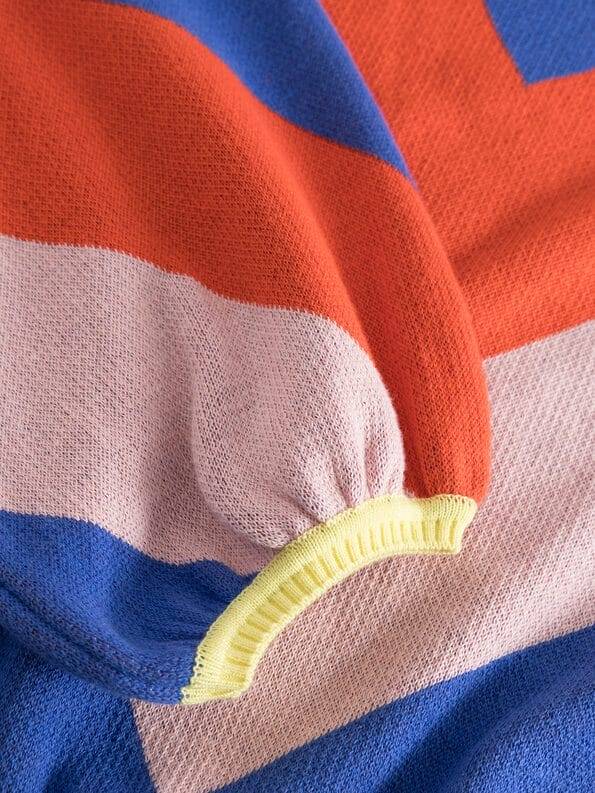 Mademoiselle YéYé Strickpullover mit Ballonärmeln aus Bio-Baumwolle Discount Store für neue Produkte