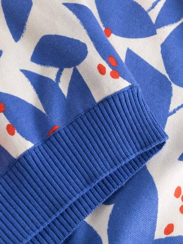 Mademoiselle YéYé Feinstrick Pullover aus Bio-Baumwolle Speichern exportieren