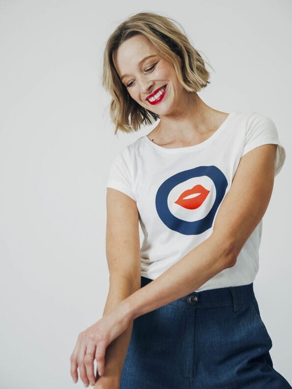 Mademoiselle YéYé T-Shirt aus Bio Baumwolle Verkauf