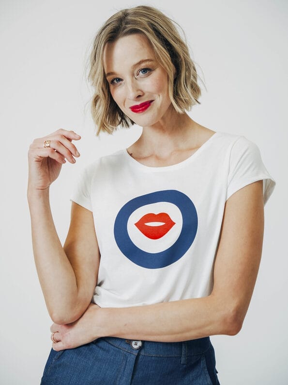 Mademoiselle YéYé T-Shirt aus Bio Baumwolle Verkauf