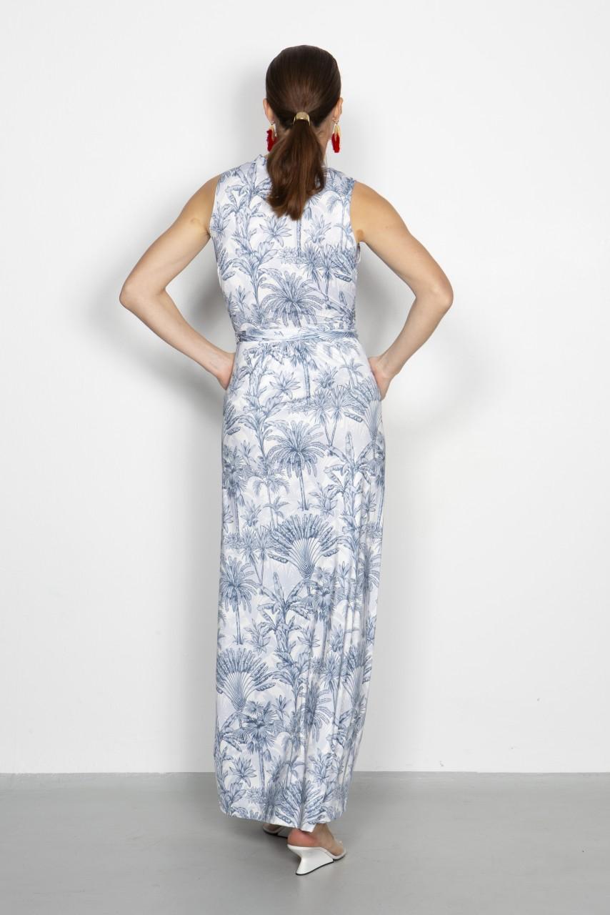 Marivie Champagne, what else jungle dark blue Dress Tiefpreis
