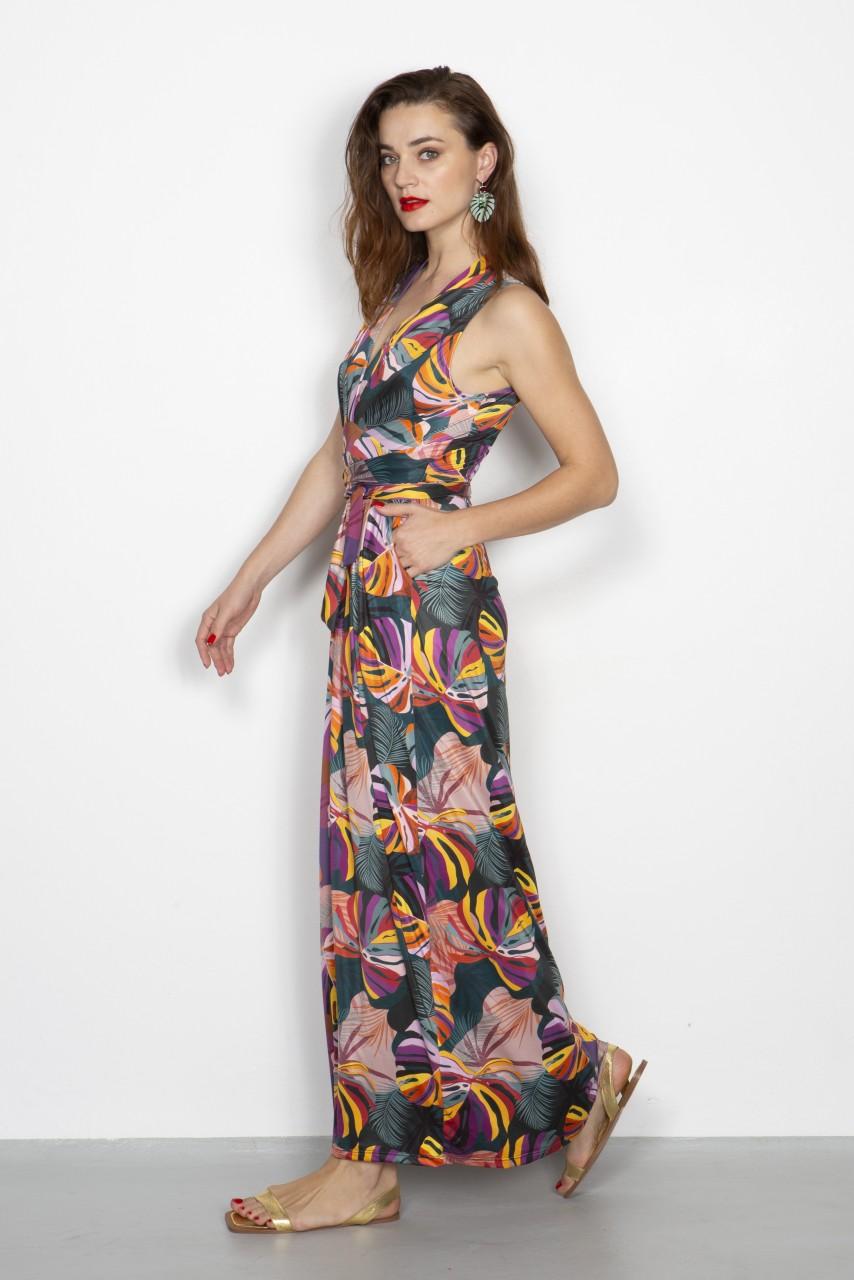 Marivie Champagne, what else monstera colorful Dress Wochenangebot