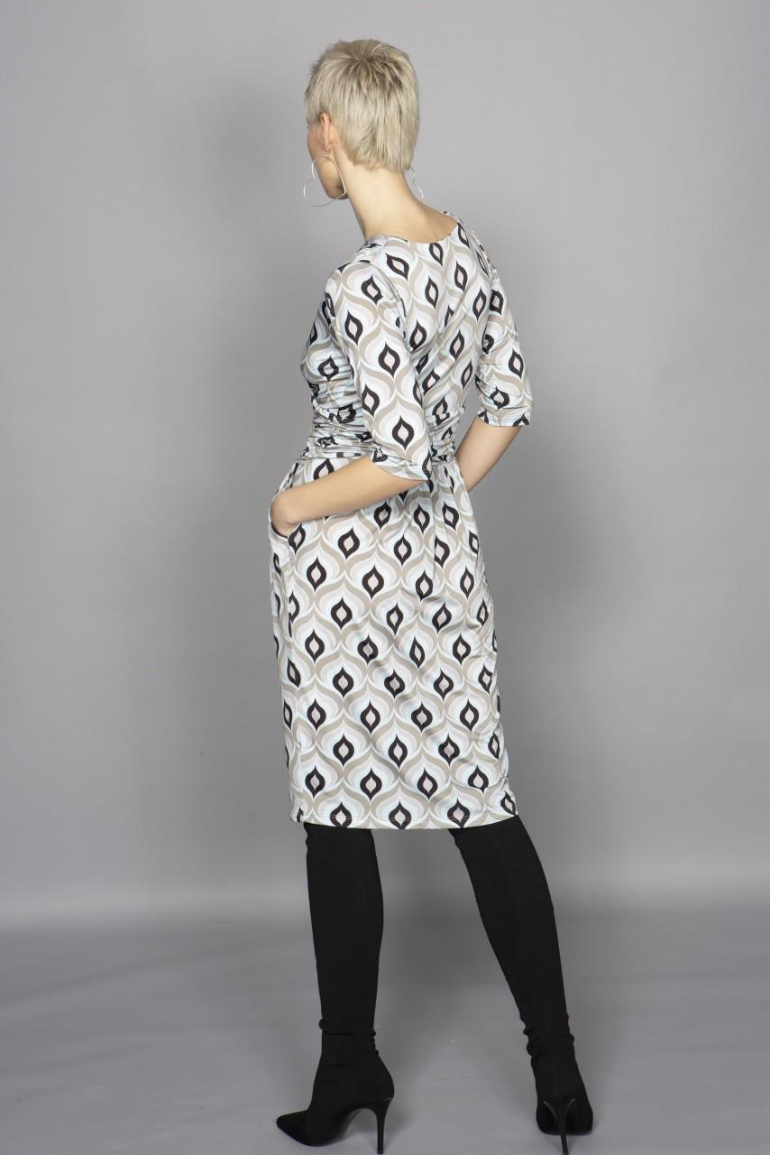 Marivie Boss, I need more money peacock feather rosé Dress Zeitbegrenzte Promotion