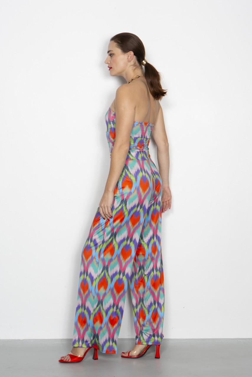 Marivie Jump Hot ikath heart orange Dress Nur für heute