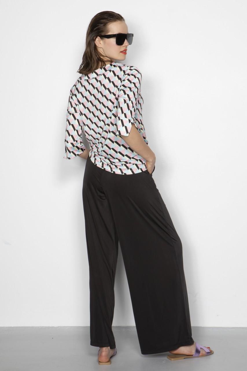 Marivie Top - Honey triangle black Top Outlet