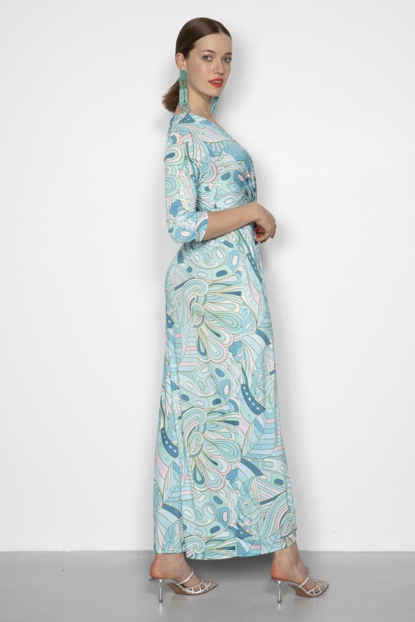 Marivie Red Carpet pucci mint Dress Auslauf