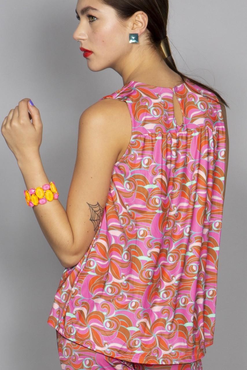 Marivie Superduper pucci pink Oberteil Blitzverkäufe