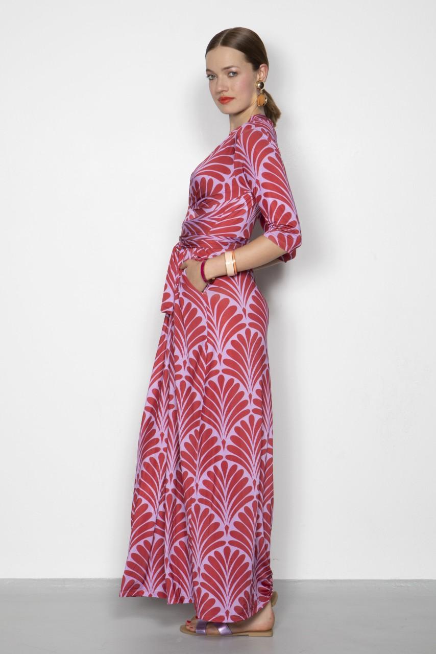 Marivie Oh, Beauty art deco red Dress Cyber Monday