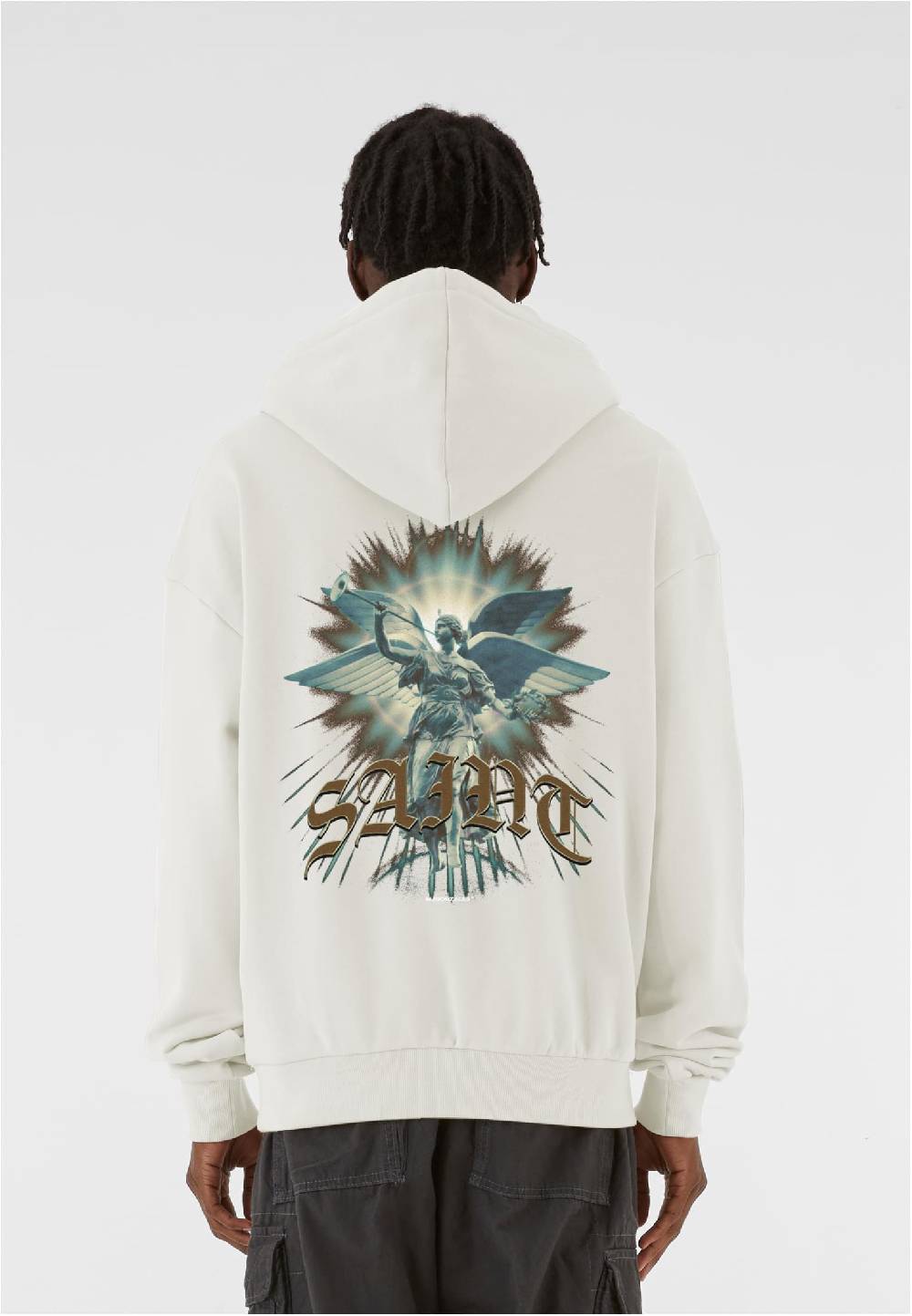 MJ Gonzales SAINT V.1 x MJG HEAVY OVERSIZED HOODY Neueste Stile