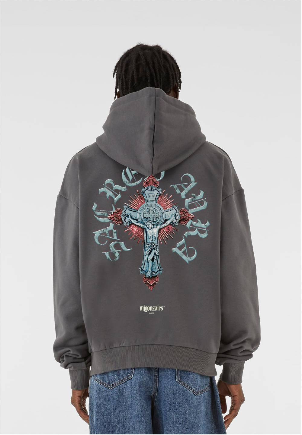 MJ Gonzales CROSS x MJG HEAVY OVERSIZED HOODY Zeitbegrenzte Promotion