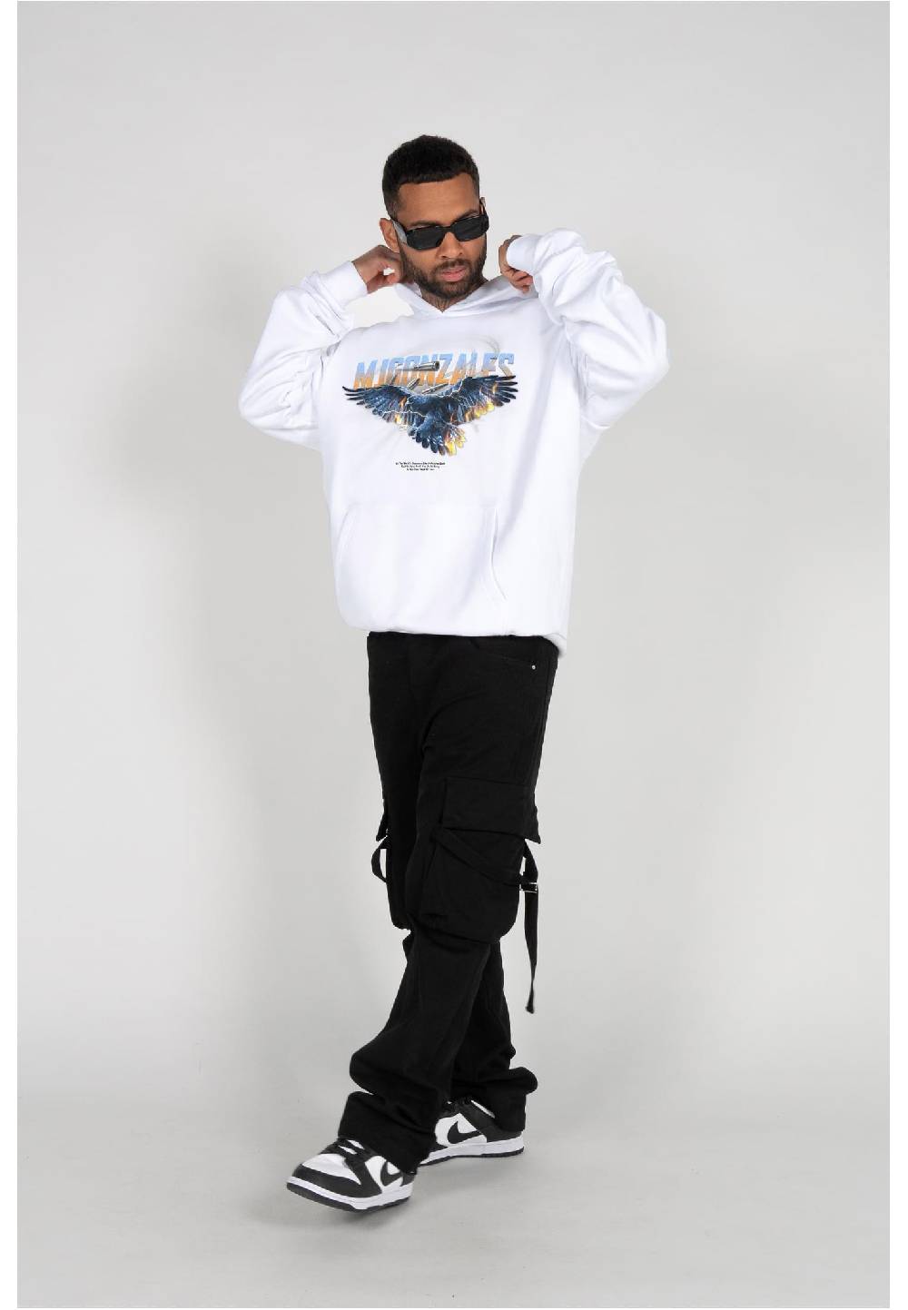 MJ Gonzales EAGLE V.2 Heavy Hoody Oversized Essentials V.4 Begrenzt auf 3 Tage