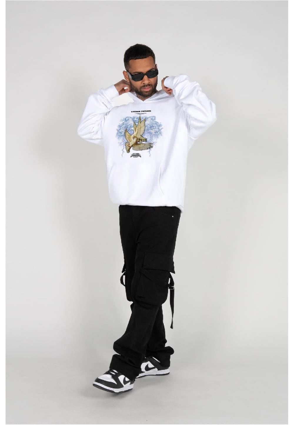 MJ Gonzales VINTAGE DREAMS V.1 Heavy Hoody Oversized Essentials V.4 Im Verkauf