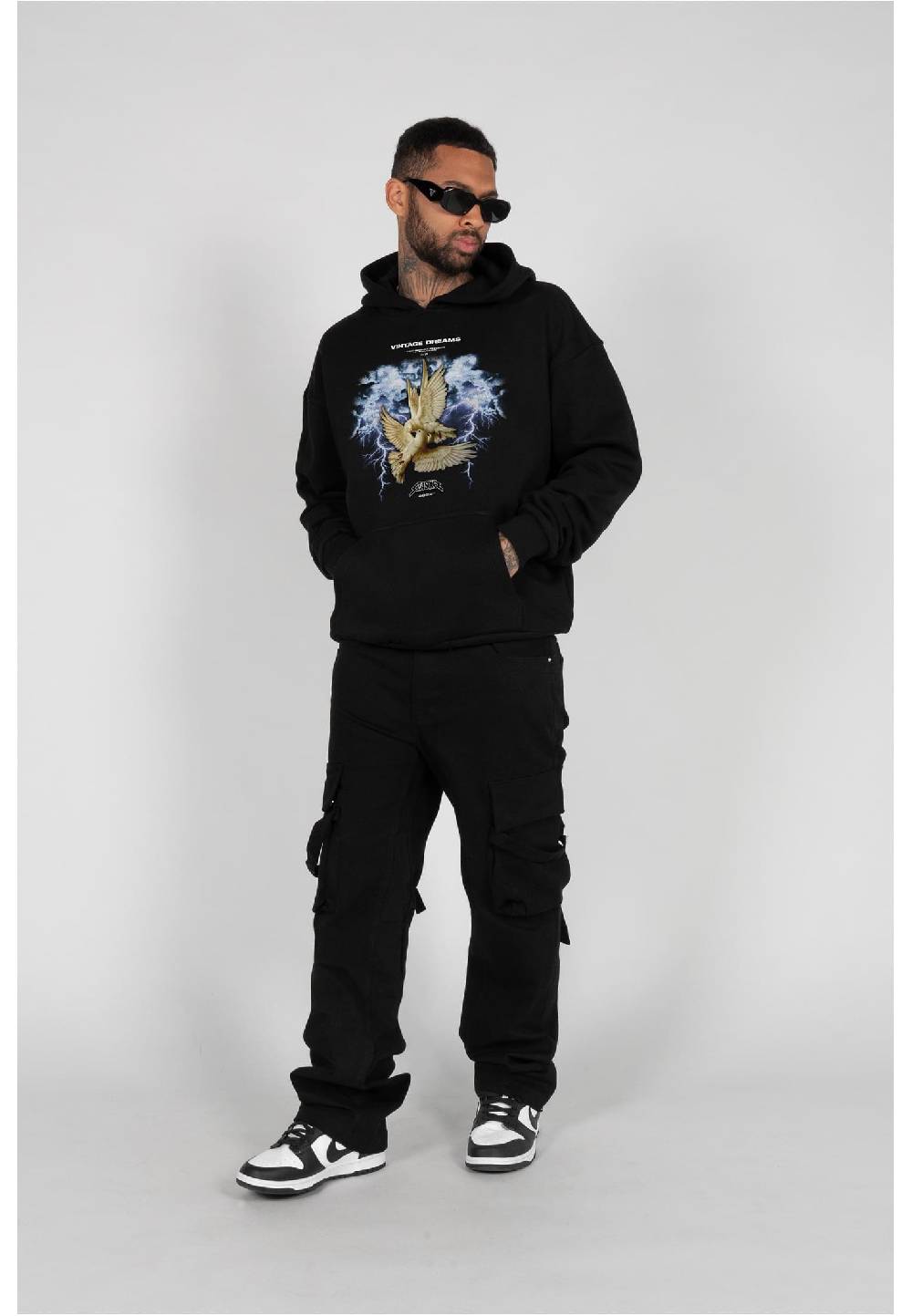 MJ Gonzales VINTAGE DREAMS V.1 Heavy Hoody Oversized Essentials V.4 zollfrei