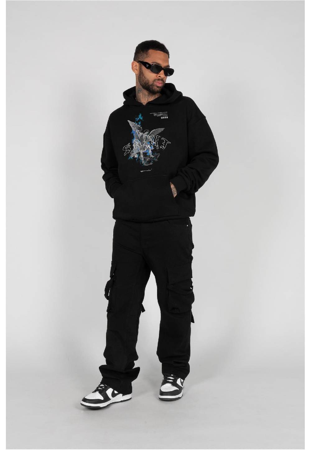 MJ Gonzales SAINT V.1 Heavy Hoody Oversized Essentials V.4 Auslauf
