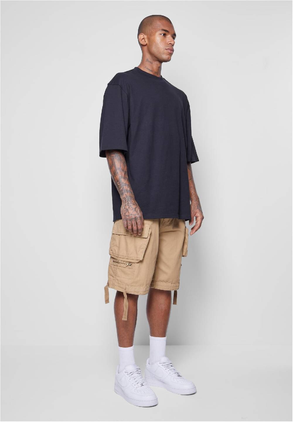 MJ Gonzales Cargo Shorts Multi Pocket Fabrikverkauf
