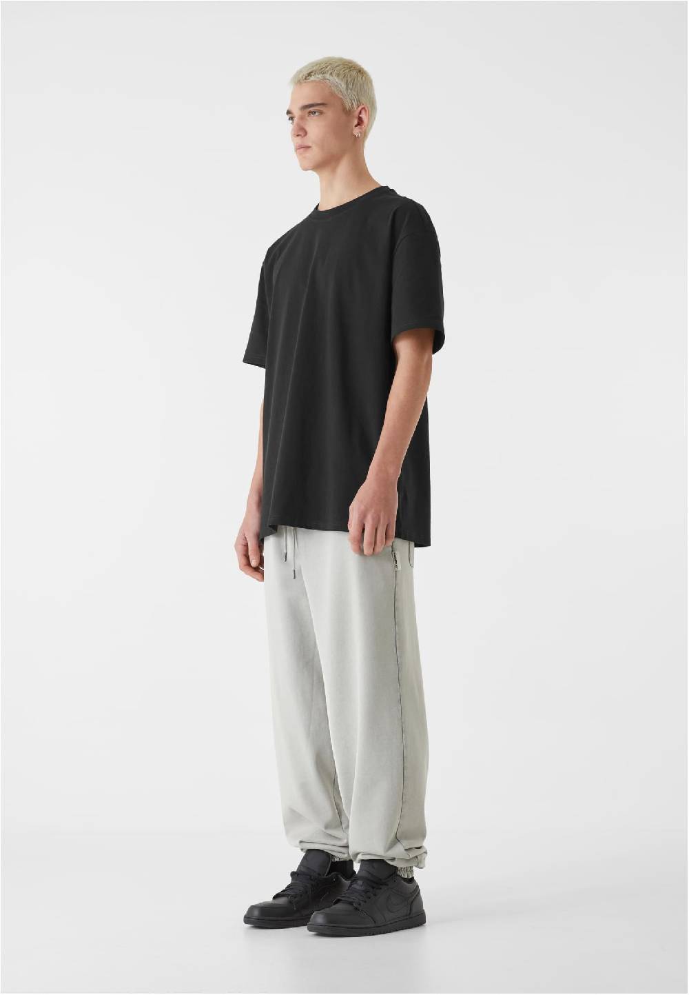 MJ Gonzales MJ Acid Wash Heavy Sweat Pants Wide Leg Fabrik Onlineshop