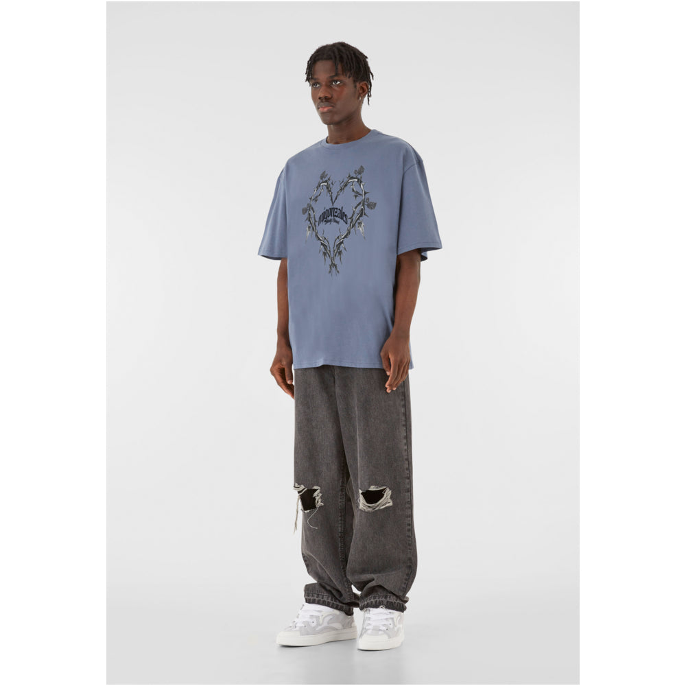 MJ Gonzales Heavy Oversized Tee – Heart of Thornes Großer Ausverkauf