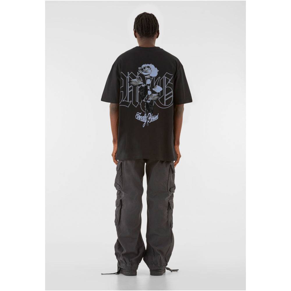 MJ Gonzales Heavy Oversized Tee – Eternal Rose black Online Shopping