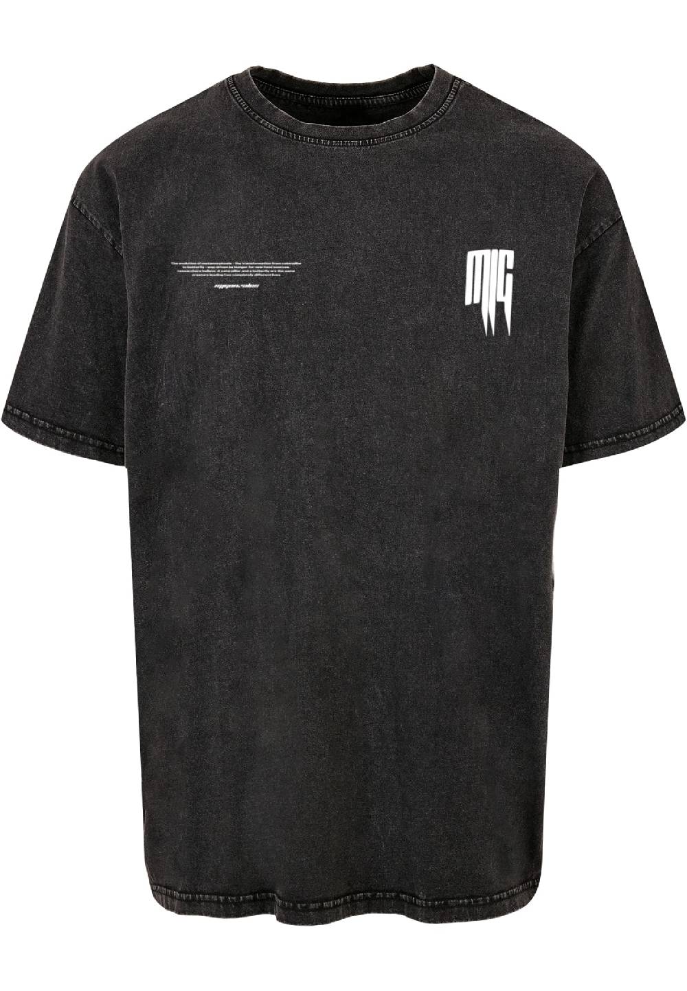 MJ Gonzales METAMORPHOSE V.2 Acid Washed Heavy Oversized Tee Online Outlet