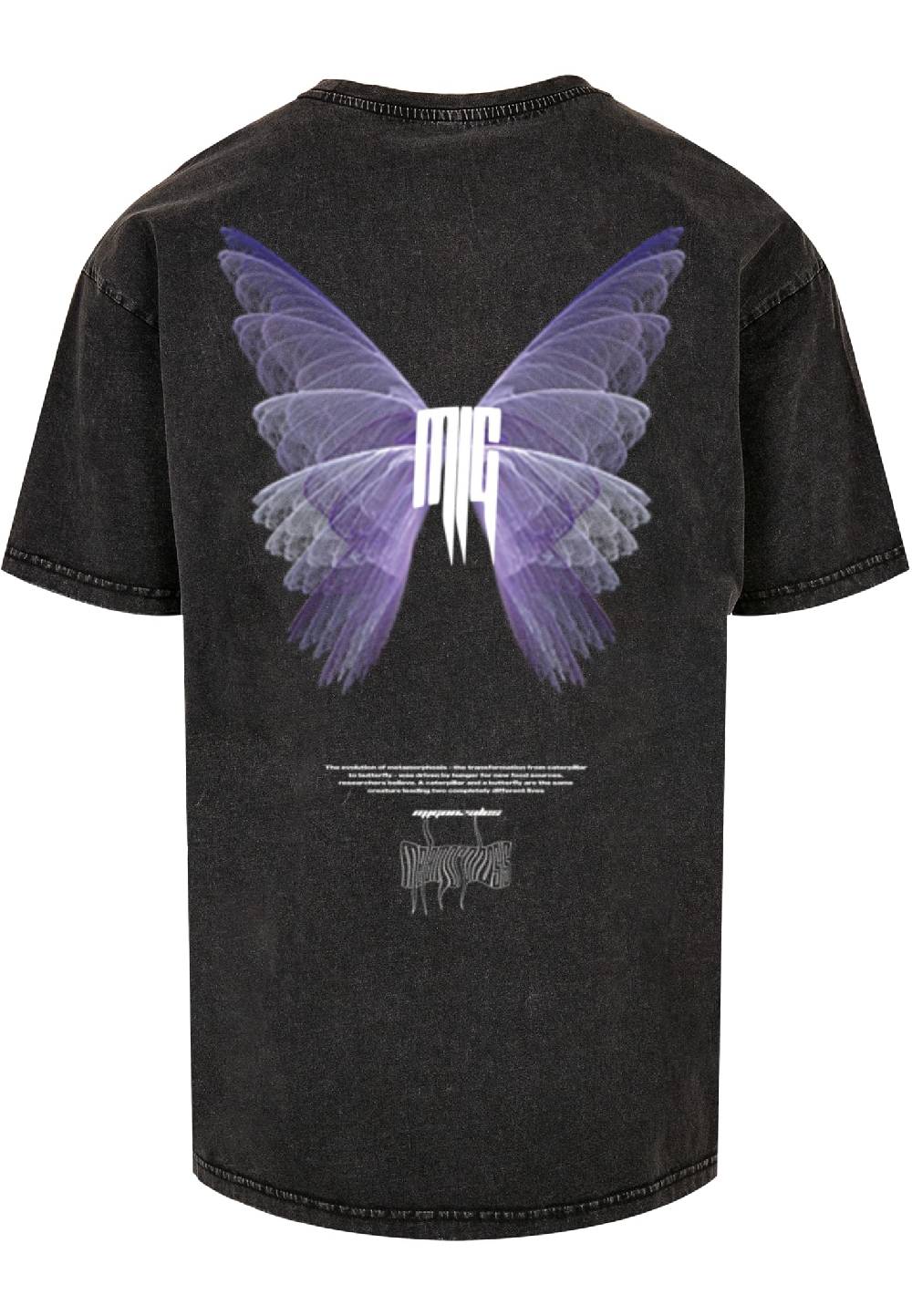 MJ Gonzales METAMORPHOSE V.2 Acid Washed Heavy Oversized Tee Online Outlet