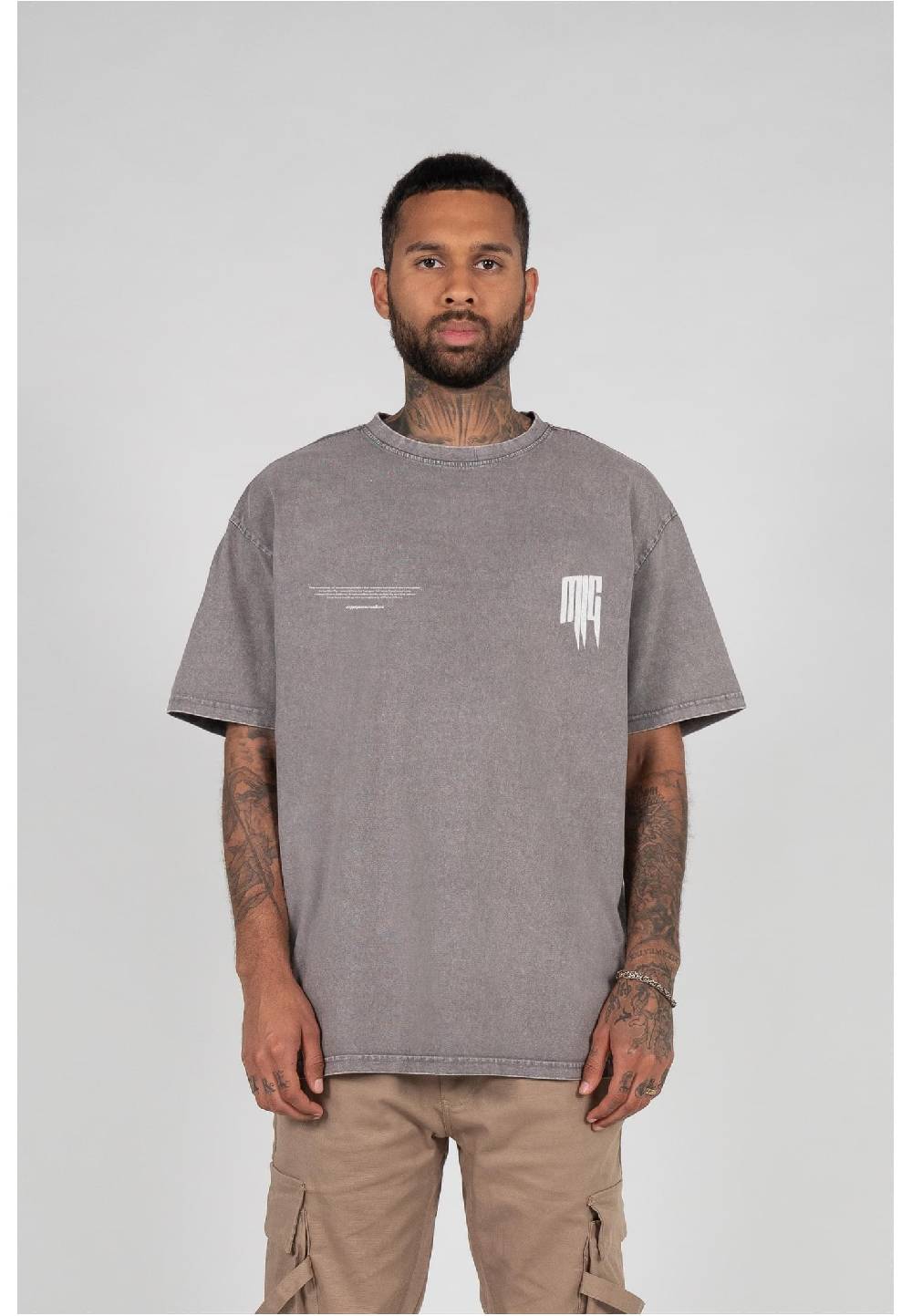 MJ Gonzales METAMORPHOSE V.2 Acid Washed Heavy Oversized Tee Online Outlet