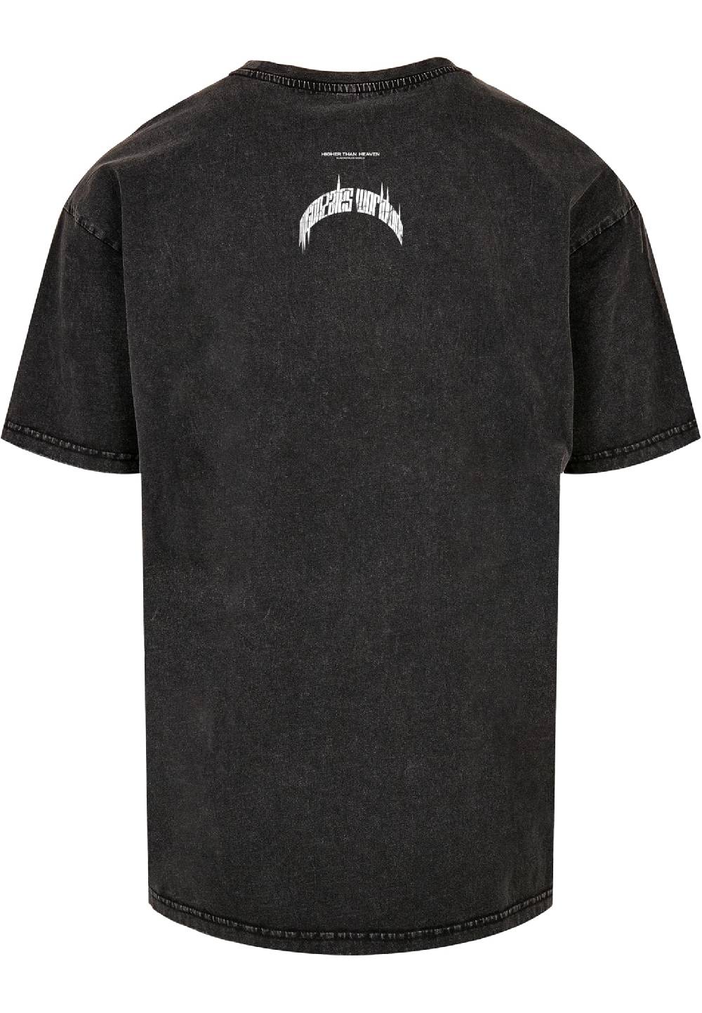 MJ Gonzales HIGHER THAN HEAVEN V.1 Acid Washed Heavy Oversize Tee Blitzangebot