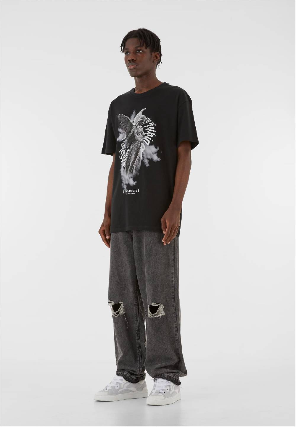 MJ Gonzales ANGEL 3.0 Heavy Oversized Tee 2.0 Räumungsverkauf