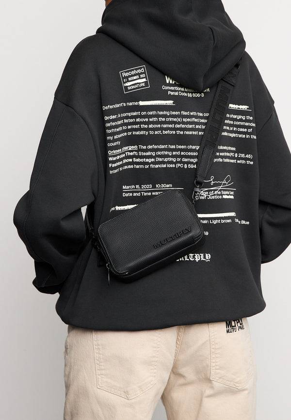 Multiply Spparel Shoulder Bag Multiply Black Tiefpreis
