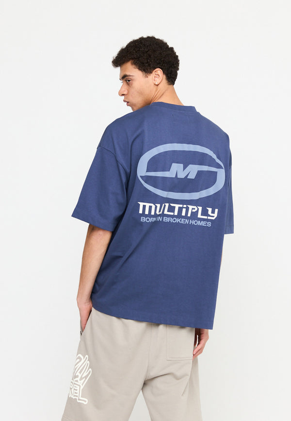 Multiply Spparel Oversize T-Shirt BROKEN IDENTITY Night Shadow Neueste Stile