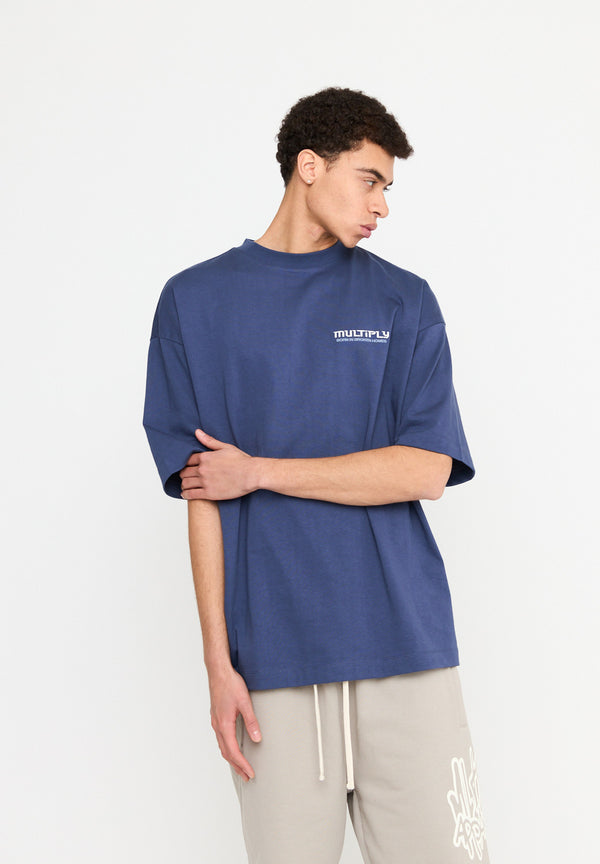 Multiply Spparel Oversize T-Shirt BROKEN IDENTITY Night Shadow Neueste Stile