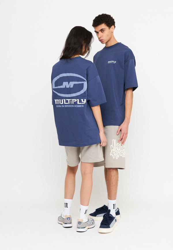 Multiply Spparel Oversize T-Shirt BROKEN IDENTITY Night Shadow Neueste Stile