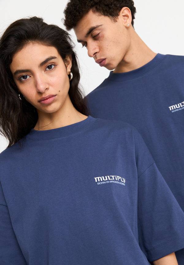 Multiply Spparel Oversize T-Shirt BROKEN IDENTITY Night Shadow Neueste Stile