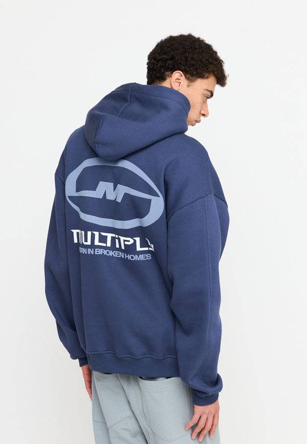 Multiply Spparel Oversize Hoodie BROKEN IDENTITY Night Shadow Bis zu 65% Rabatt