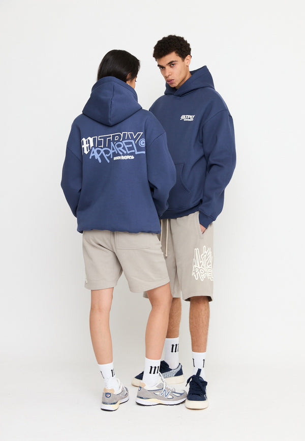 Multiply Spparel Oversize Hoodie FIGHT Night Shadow Sonderangebot der Fabrik