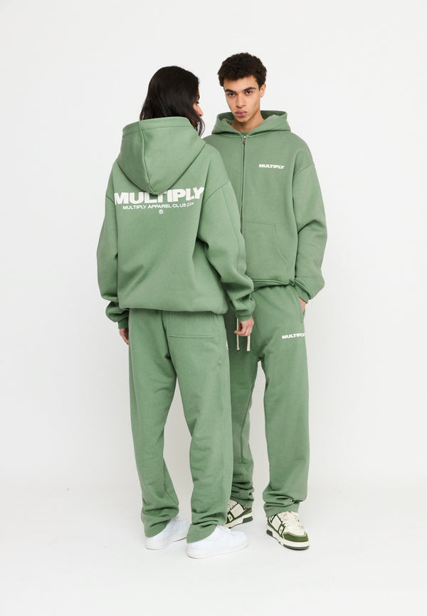 Multiply Spparel Oversize Zip Hoodie MULTIPLY Hedge Green Discount Store für neue Produkte