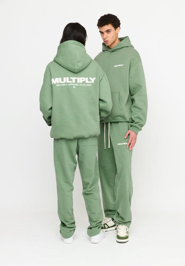 Multiply Spparel Oversize Hoodie MULTIPLY Hedge Green Nur noch ein Tag übrig