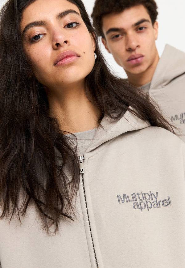 Multiply Spparel Oversize Zip Hoodie FRIENDLESS String Speichern exportieren