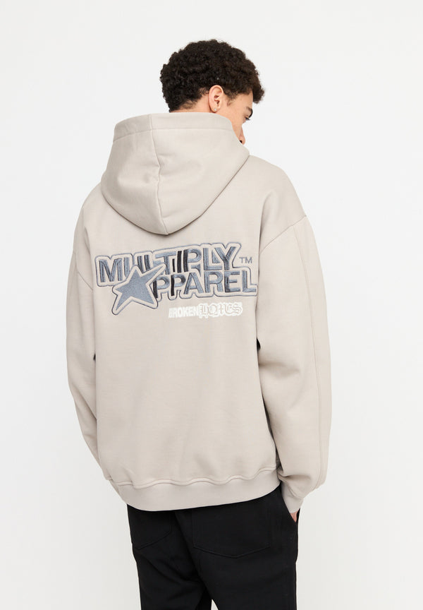 Multiply Spparel Oversize Zip Hoodie EMOTIONS String Im Verkauf