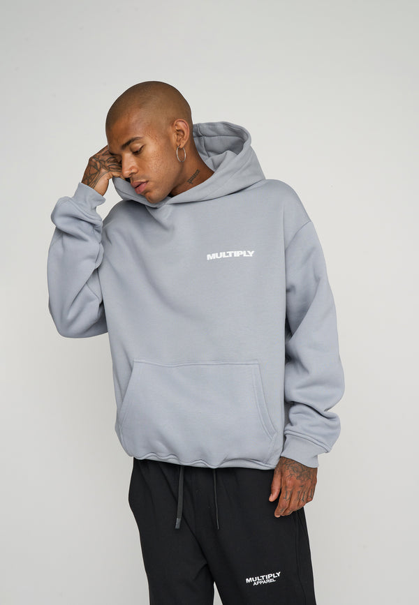 Multiply Spparel Oversize Hoodie MULTIPLY Ultimate Grey 2025