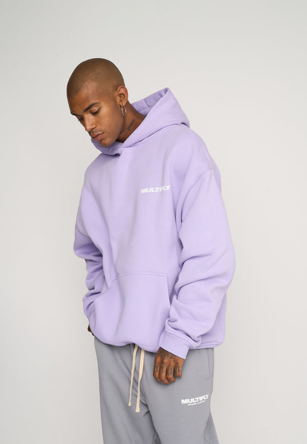 Multiply Spparel Oversize Hoodie MULTIPLY Lavender Auslauf