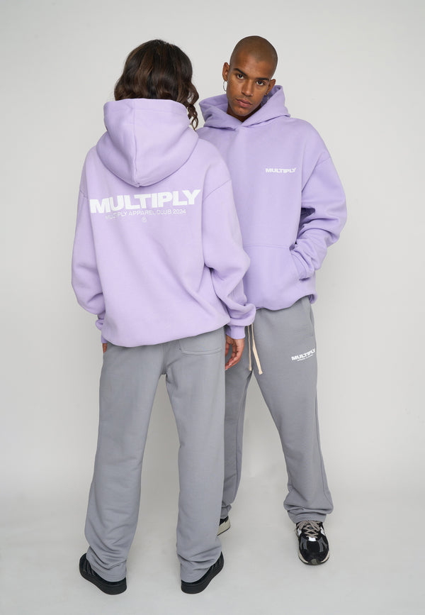 Multiply Spparel Oversize Hoodie MULTIPLY Lavender Auslauf