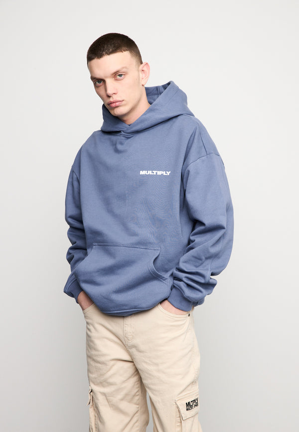 Multiply Spparel Oversize Hoodie MULTIPLY Coastal Fjord Schlussverkauf