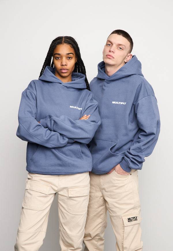 Multiply Spparel Oversize Hoodie MULTIPLY Coastal Fjord Schlussverkauf