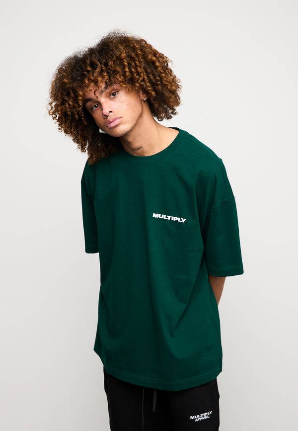Multiply Spparel Oversize T-Shirt MULTIPLY Botanical Garden Günstiger Verkauf