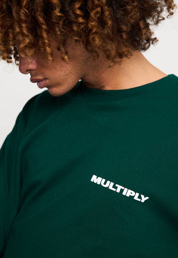 Multiply Spparel Oversize T-Shirt MULTIPLY Botanical Garden Günstiger Verkauf
