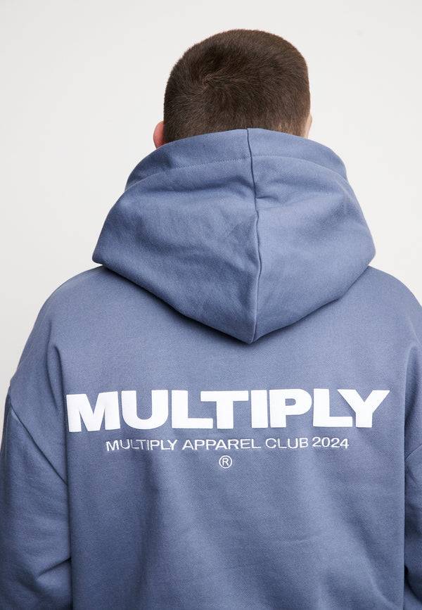 Multiply Spparel Oversize Zip Hoodie MULTIPLY Coastal Fjord Meist gekauft