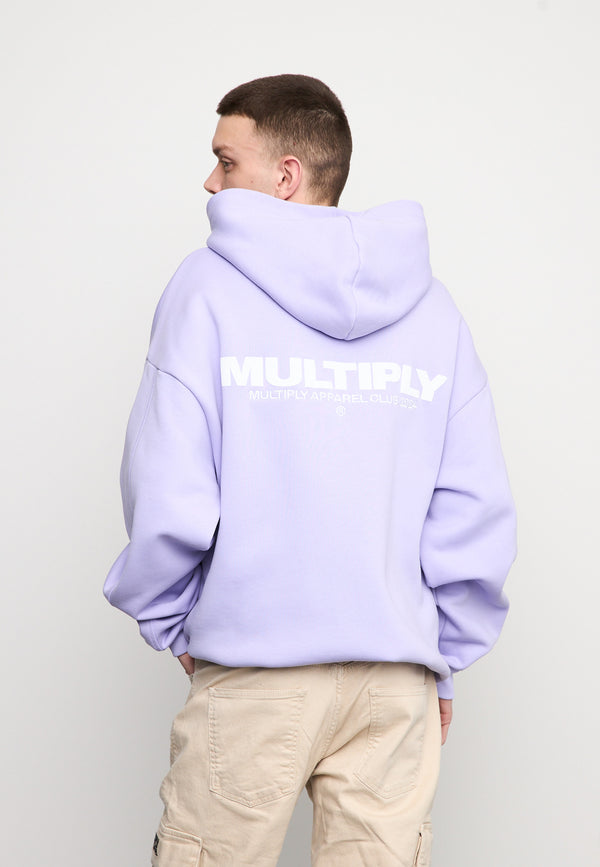 Multiply Spparel Oversize Zip Hoodie MULTIPLY Lavender Limitierter Zeitrabatt
