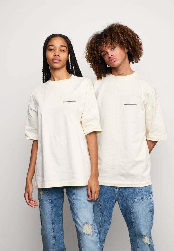 Multiply Spparel Oversize T-Shirt CHEATER Egret Exklusivangebot