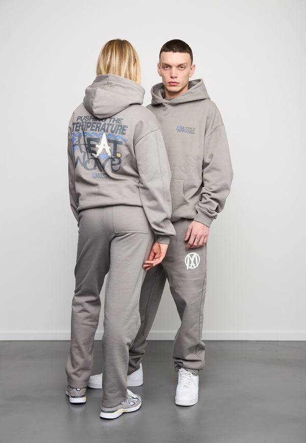 Multiply Spparel Oversize Hoodie DEHYDRATION Moon Mist Preisnachlass